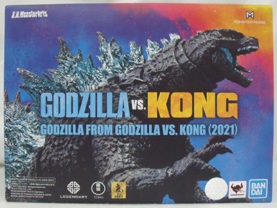 Used Opened Items S.H.Monsterarts Godzilla From Vs. Kong 2021 Vs Figures Cash On-image