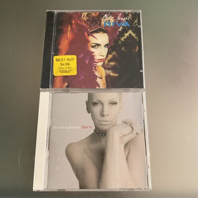 Annie Lennox 2 💿 LOT: Diva SEALED, NEW & Bare VG+   Fast 🚚-image