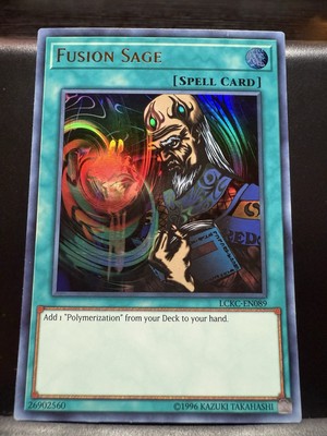 Fusion Sage - NM - LCKC-EN089 - Unlimited - Ultra Rare - Yu-Gi-Oh! TCG-image