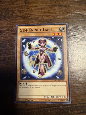 Yu-Gi-Oh! Gem-Knight Lapis MP15-EN202 2015 Mega-Tins Mega Pack 1st Edition Rare-image
