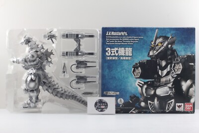 BANDAI S.H.MonsterArts Type 3 Kiryu Mechagodzilla Action Figure 2014 From JAPAN-image