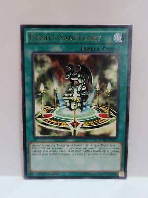 YUGIOH FIEND'S SANCTUARY X2 DPRP  RARE LIGHT PLAYED-image