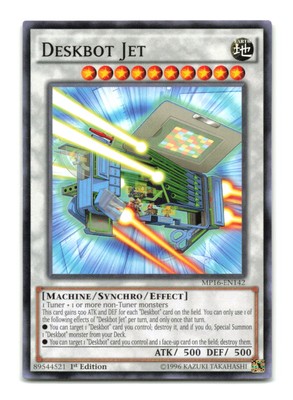 Deskbot Jet - MP16-EN142 1st Edition - YuGiOh-LP-image