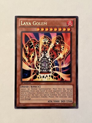 Lava Golem LCJW-EN117 Legendary Collection 4: Joey's World 1st Edition-image