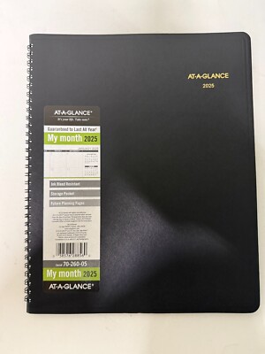 At-A-Glance 70-260-05 My Month 2025 Spiral-Bound Calendar-image