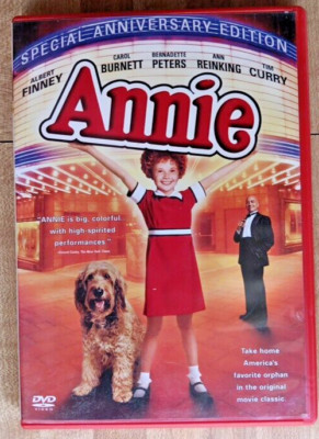 Annie (DVD, 2004, Special Anniversary Edition) Aileen Quinn, Carol Burnett-image