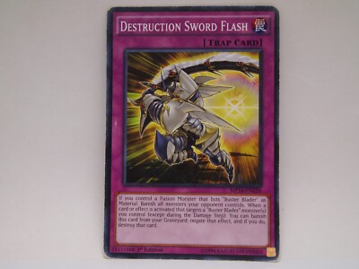 -1x- Lightly Played-Destruction Sword Flash - MP16-EN226 - Common - 1st Yugioh-image