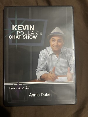 kevin pollaks chat show Guest Annie duke-image