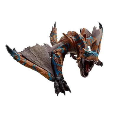S.H.Monster Arts MH Rise Tigrex Figure, PVC&ABS, Movable, Japan Fast Ship-image