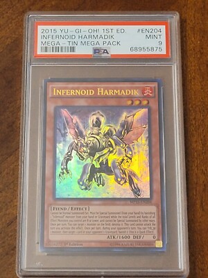 Yu-Gi-Oh! TCG 2015 Mega Tin Pack - Infernoid Harmadik - MP15-EN204 - PSA 9 MINT-image