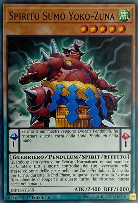 Yoko-Zuna Sumo Spirit - Common - Mega-Tin 2018 Mega-Pack - MP18-IT168 Ita New-image