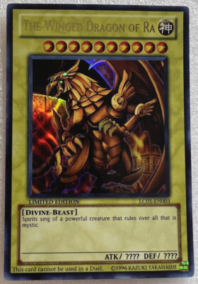 Yu-Gi-Oh! TCG The Winged Dragon of Ra Legendary Collection LC01-EN003 Limited...-image