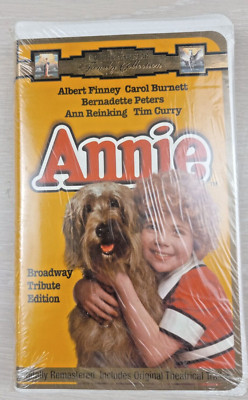 Annie 1997 Broadway Tribute Edition Clam Shell VHS Sealed Watermark-image