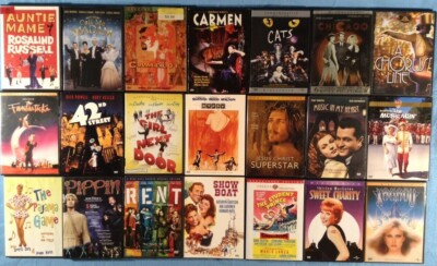 Musical & Broadway movies on DVD. Combined shipping-image
