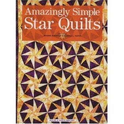 Amazingly Simple Star Quilts - Hardcover By Jeanne Stauffer - GOOD-image
