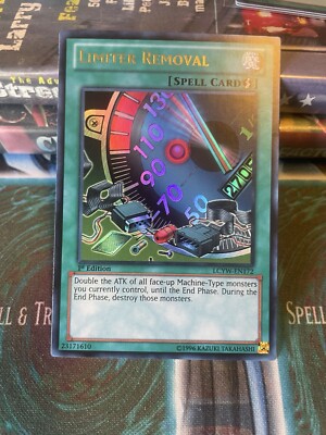 Limiter Removal LCYW-EN172 Legendary Collection 3: Yugi's World 1st Edition NM-image