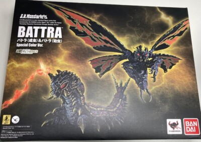 S.H.MonsterArts Battra Adult and Larva Special Color Ver. Bandai Figure-image