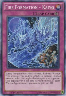 1x Fire Formation - Kaiyo - MP14-EN050 - Common - 1st Edition MP14 - 2014 Mega-T-image