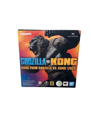 Bandai Spirits S.H.MonsterArts KONG from Movie GODZILLA VS. KONG (2021) NEW-image