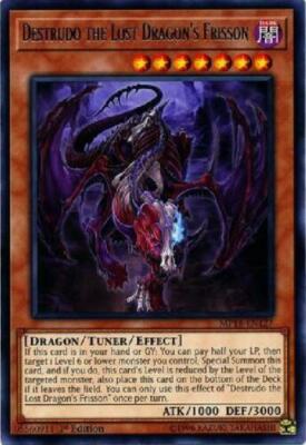 *** DESTRUDO THE LOST DRAGON'S FRISSON *** MP18-EN127 MINT/NM YUGIOH! -image