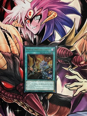 Runick Freezing Curses MP23-EN245 25th Anniversary Tin: Dueling Heroes Mega Pack-image