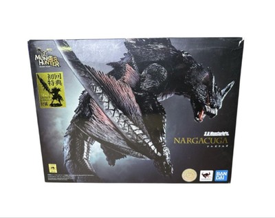 S.H.Monster Arts Monster Hunter World Iceborne Nargacuga Figure from japan NEW-image