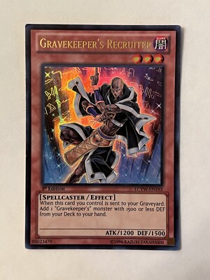 Gravekeeper's Recruiter LCYW-EN193 Legendary Collection 3: Yugi's World 1st...-image