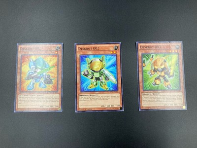 Yugioh Deskbot Set #MP15-EN092,156,218 2015 Mega-Tins Mega Pack LP-image