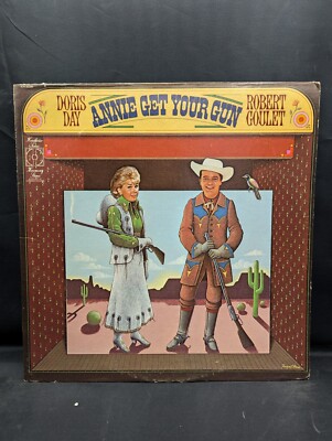 Doris Day And Robert Goulet Annie Get Your Gun LP - 1972 Original Vinyl Album-image