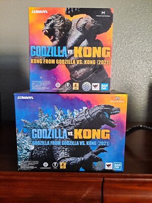 S.H. MonsterArts - Godzilla vs. Kong Duel Figure Pack-image
