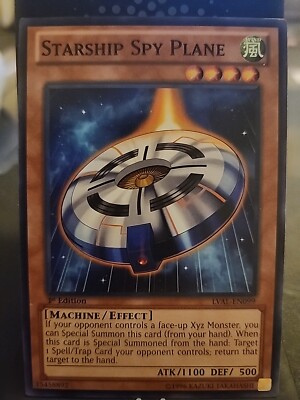 Starship Spy Plane - 1st Edition - Yugioh Wind Monster - Vintage-image