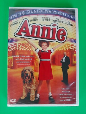 Annie (DVD, Special Anniversary Edition) Carol Burnett, Aileen Quinn, New-image