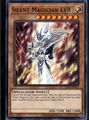 Yu-Gi-Oh! Silent Magician LV8 LDK2-ENY13 Common Unlimited NM-image