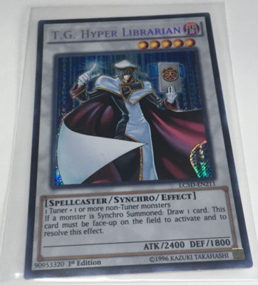 T.G. Hyper Librarian - LC5D-EN211 - Secret Rare LEGENDARY COLLECTION 5 Yu-gi-oh!-image