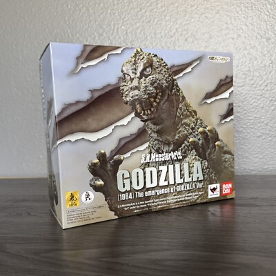 S.H. MonsterArts Godzilla 1964 Emergence Ver. Premium Bandai Web Shop Exclusive-image