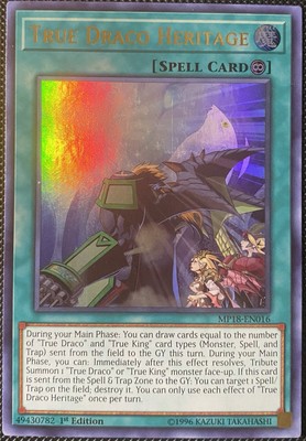 True Draco Heritage MP18-EN016 2018 Mega-Tins Mega Pack 1st Edition-image