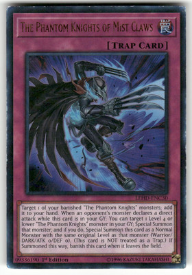 The Phantom Knights of Mist Claws Legendary Hero Decks Ultra Rare Yugioh MP-image