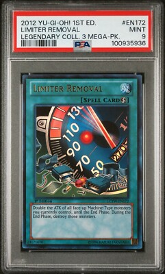 2012 Yu-Gi-Oh! Limiter Removal Legendary Collection 3 LCYW 1st Ed Ultra PSA 9-image