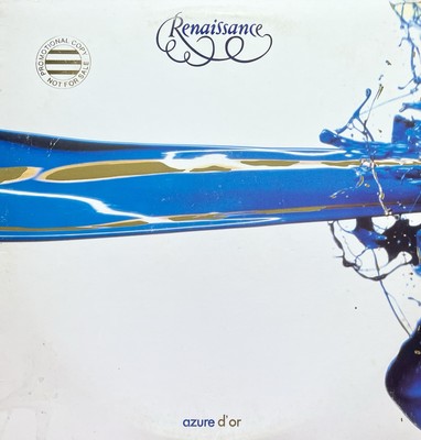 Renaissance 1979 Azure D’Or Vinyl LP Annie Haslam w/ lyrics sleeve & Promo Stamp-image