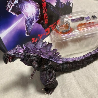 [Used] S.H.Monsterarts Shin Godzilla 2016 The Fourth Awakening Ver Bandai Action-image