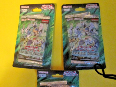 Yu-Gi-Oh! Legendary Duelists Synchro Storm 1st Edition 2-Pack Blister - Lot of 3-image