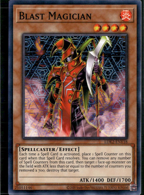 Yu-Gi-Oh! Blast Magician LDK2-ENY18 Common Unlimited NM-image