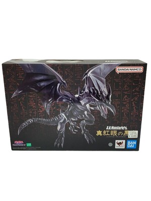 BANDAI SPIRITS Figure S.H.MonsterArts Crimson Black Dragon Red Eyes Preowned-image