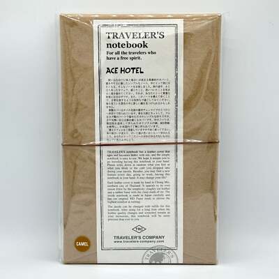 Traveler's Notebook Starter Kit Regular Size Ace Hotel Kyoto Camel 07100-900-image