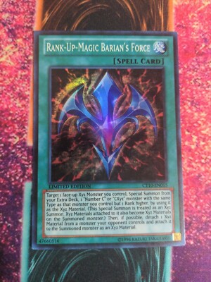 ( RANK-UP-MAGIC BARIAN'S FORCE ) - Super - CT10-EN015 - Limited NM Yu-Gi-Oh-image
