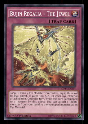 Yugioh Bujin Regalia - The Jewel #MP14-EN234 2014 Mega-Tins Mega Pack LP-image