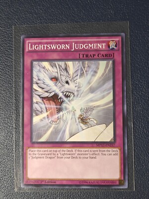 Lightsworn Judgment - MP17-EN237 - Common - 1st Edition PL/MP YuGiOh!  2017 Mega-image