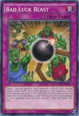 Bad Luck Blast - MP16-EN232 - Common - Unlimited Edition x1 - Lightly Played-image