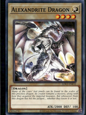 Yu-Gi-Oh! Alexandrite Dragon LDK2-ENK12 Common Unlimited NM-image
