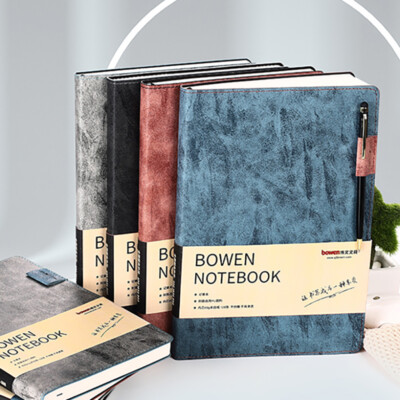 PU Leather Vintage Journal A5/B5 Notebook Lined Paper Writing Diary 256 Pages-image